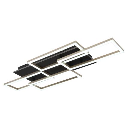 Globo - dimeriu reguliuojamas LED lubinis šviestuvas LED/40W/230V 2700-6500K 32,5x87,5 cm juodas + nuotolinis pultas