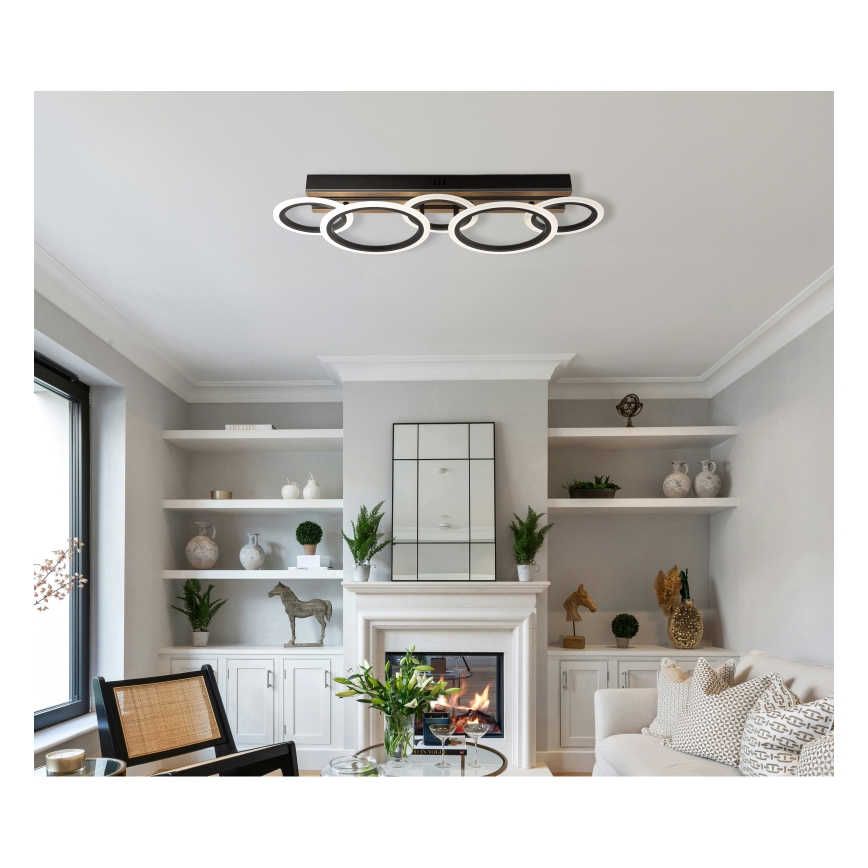 Globo - LED lubinis šviestuvas LED/34W/230V 3000/4200/600K 25x74,5 cm
