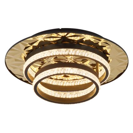 Globo - LED lubinis šviestuvas LED/24W/230V 3000K 40x50,5 cm juoda/auksas