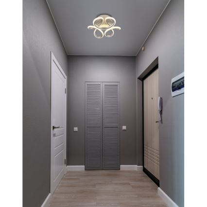 Globo - LED lubinis šviestuvas LED/24W/230V 2700/4000/6000K diametras 26 cm matinis chromas