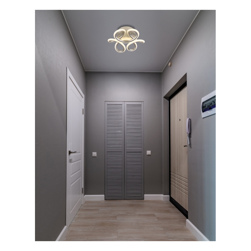 Globo - LED lubinis šviestuvas LED/24W/230V 2700/4000/6000K diametras 26 cm matinis chromas