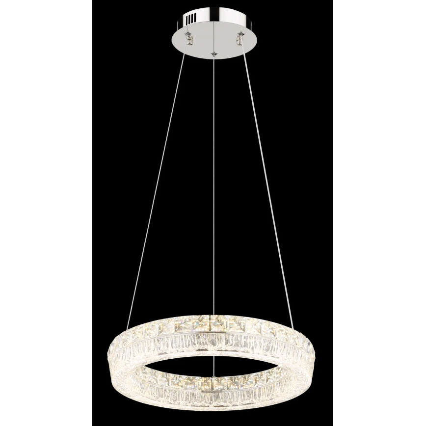 Globo - reguliuojama LED liustra ant laido LED/24W/230V 2700-6000K, skaidri + nuotolinis valdymas