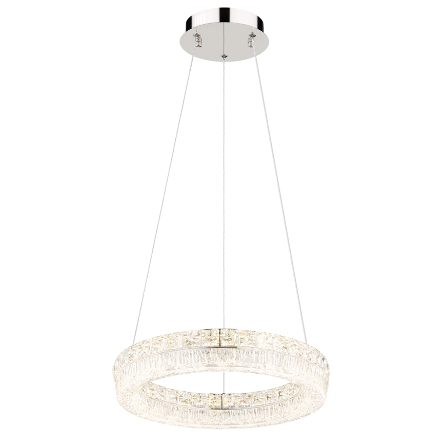 Globo - reguliuojama LED liustra ant laido LED/24W/230V 2700-6000K, skaidri + nuotolinis valdymas
