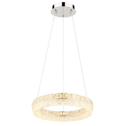Globo - reguliuojama LED liustra ant laido LED/24W/230V 2700-6000K, skaidri + nuotolinis valdymas