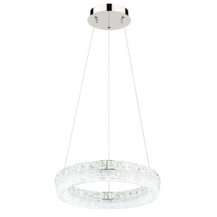 Globo - reguliuojama LED liustra ant laido LED/24W/230V 2700-6000K, skaidri + nuotolinis valdymas