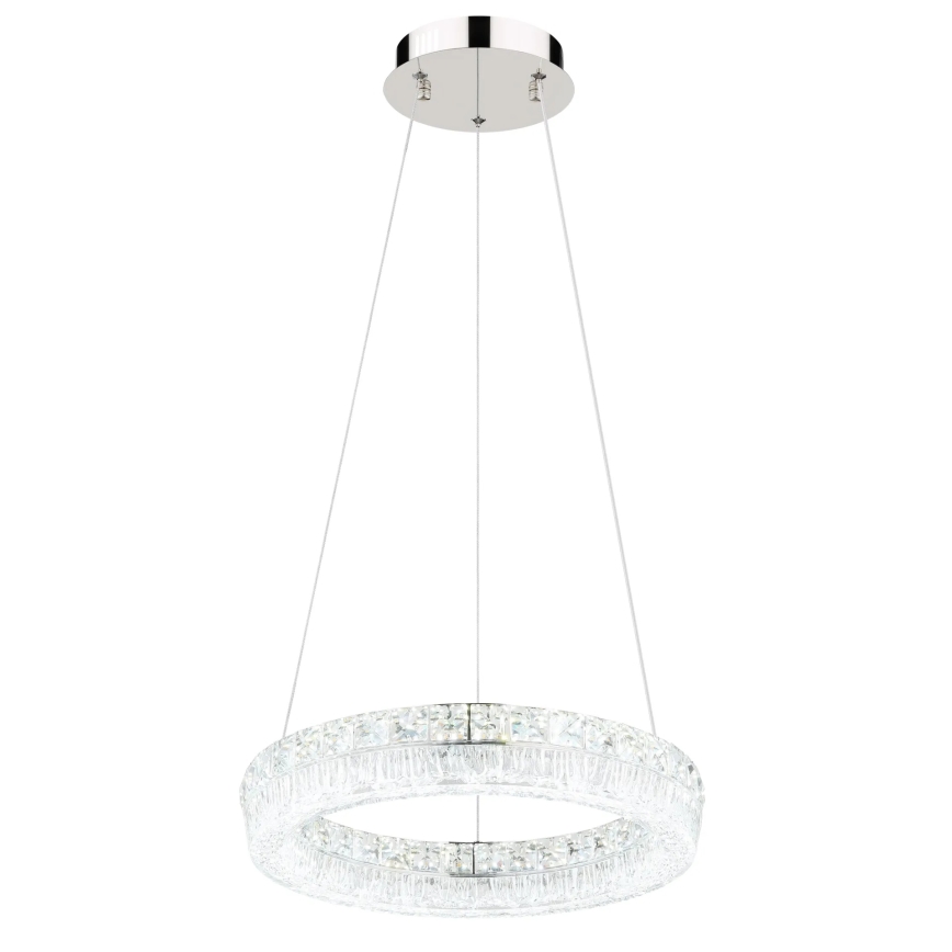 Globo - reguliuojama LED liustra ant laido LED/24W/230V 2700-6000K, skaidri + nuotolinis valdymas