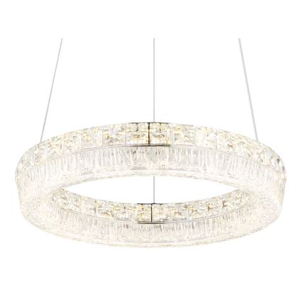 Globo - reguliuojama LED liustra ant laido LED/24W/230V 2700-6000K, skaidri + nuotolinis valdymas