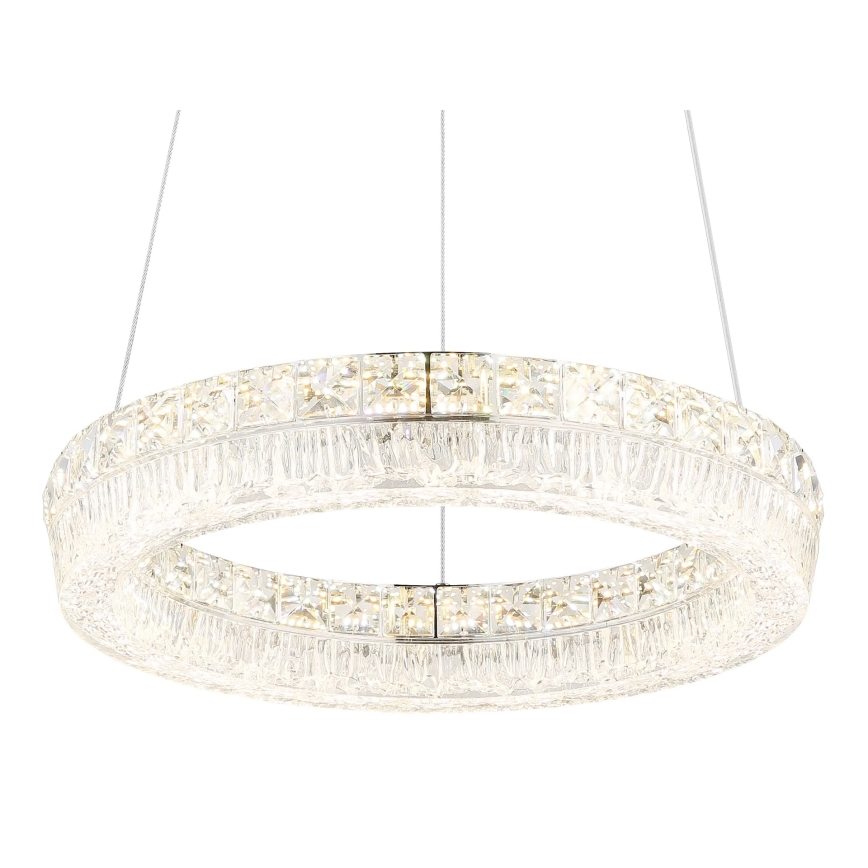 Globo - reguliuojama LED liustra ant laido LED/24W/230V 2700-6000K, skaidri + nuotolinis valdymas