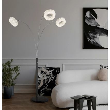 Globo - LED reguliuojama grindinė lempa LED/35W/230V 3000/4000/6000K