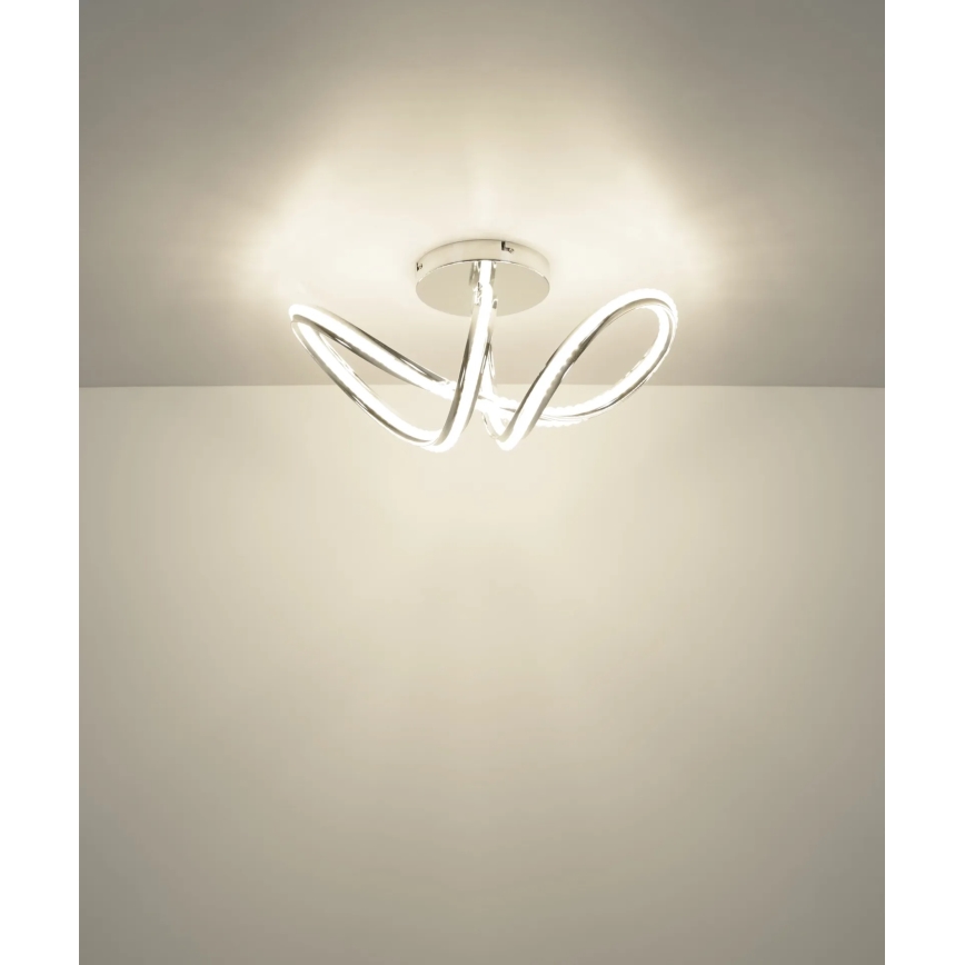 Globo - reguliuojamas LED lubų šviestuvas LED/40W/230V 2700–6000K blizgus chromas + nuotolinis pultas