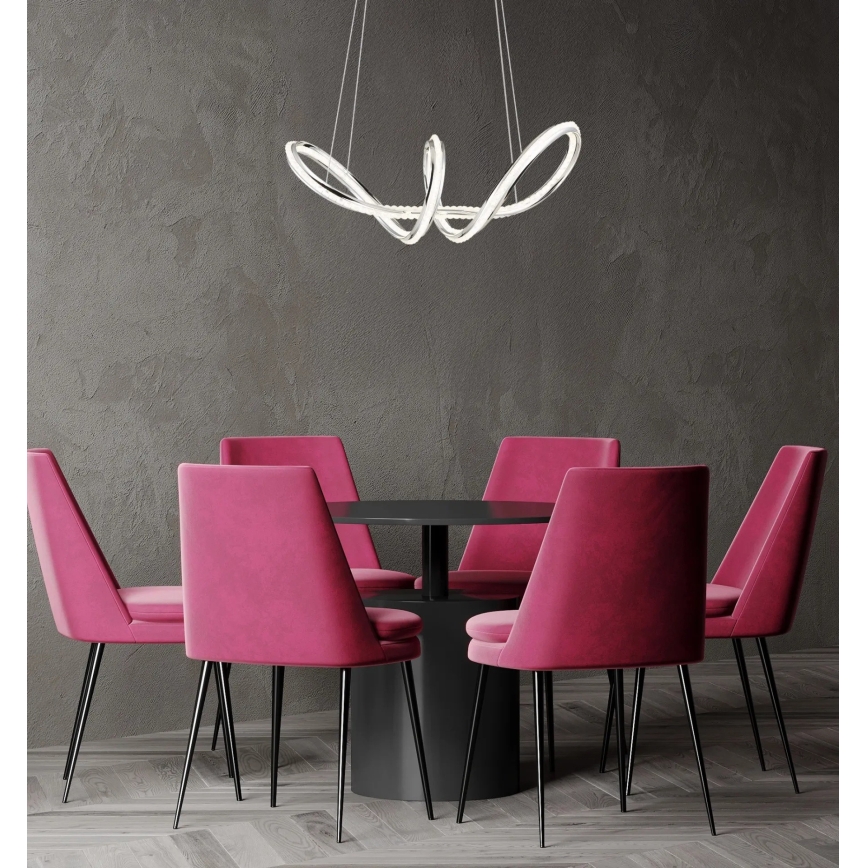 Globo - LED dimeriuojamas pakabinamas šviestuvas ant laido LED/45W/230V 2700-6000K blizgus chromas + nuotolinis valdymas