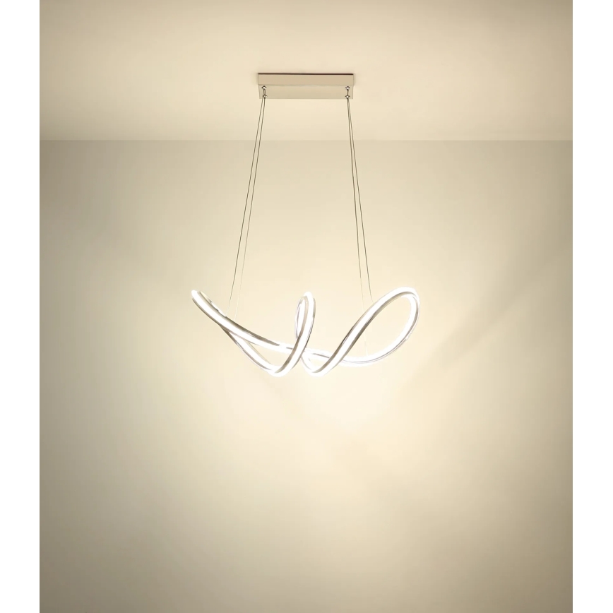 Globo - LED dimeriuojamas pakabinamas šviestuvas ant laido LED/45W/230V 2700-6000K blizgus chromas + nuotolinis valdymas