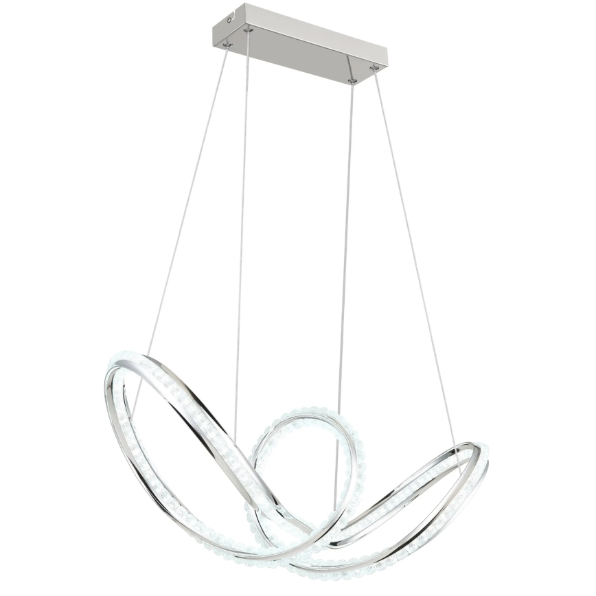 Globo - LED dimeriuojamas pakabinamas šviestuvas ant laido LED/45W/230V 2700-6000K blizgus chromas + nuotolinis valdymas