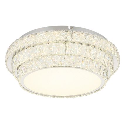 Globo - LED Pritemdomas lubinis šviestuvas LED/48W/230V 2700-6000K diametras 50 cm balta + nuotolinio valdymo pultas