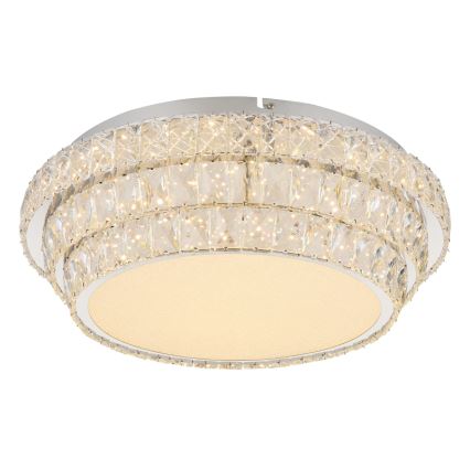 Globo - LED Pritemdomas lubinis šviestuvas LED/48W/230V 2700-6000K diametras 50 cm balta + nuotolinio valdymo pultas