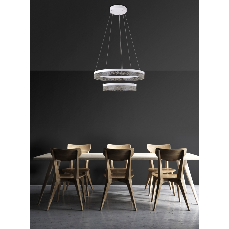 Globo - LED sietynas, kabinamas ant virvės 1xLED/60W/230V