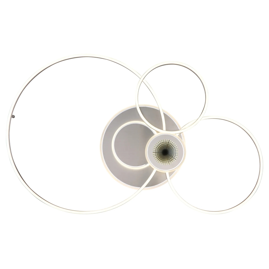 Globo - reguliuojamas LED lubinis šviestuvas LED/36W/230V 2700-6000K sidabrinis + nuotolinis valdymas