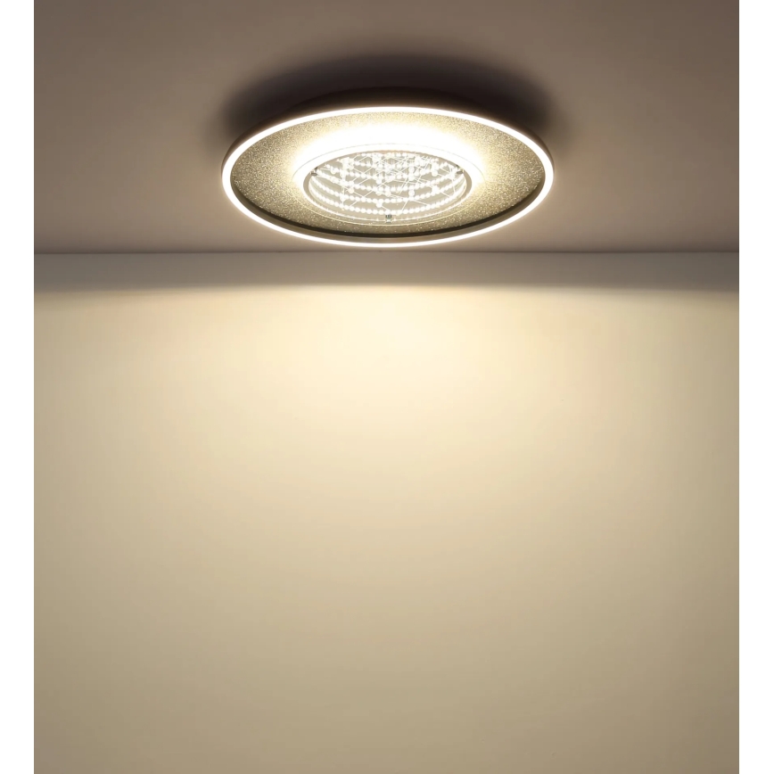Globo - LED lubinis šviestuvas LED/40W/230V 3000/4000/6000K skersm. 51,5 cm juoda