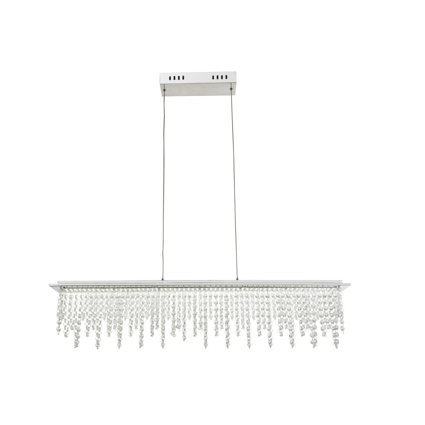 Globo - LED šviesos reguliavimas krištolas Sietynas ant stygos LED/24W/230V 3000-6000K + nuotolinio valdymo pultas