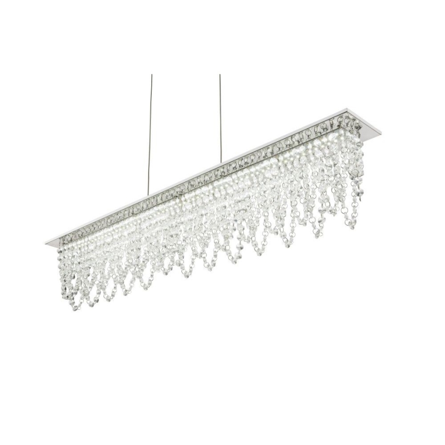 Globo - LED šviesos reguliavimas krištolas Sietynas ant stygos LED/24W/230V 3000-6000K + nuotolinio valdymo pultas
