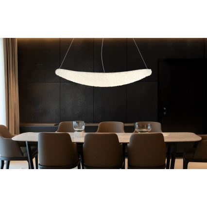 Globo - LED dimeriuojamas pakabinamas šviestuvas ant laido LED/40W/230V 2700-6000K blizgus chromas + nuotolinis valdymas