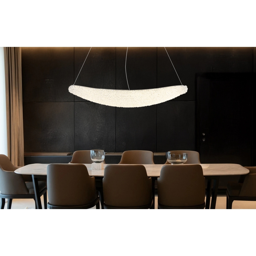 Globo - LED dimeriuojamas pakabinamas šviestuvas ant laido LED/40W/230V 2700-6000K blizgus chromas + nuotolinis valdymas