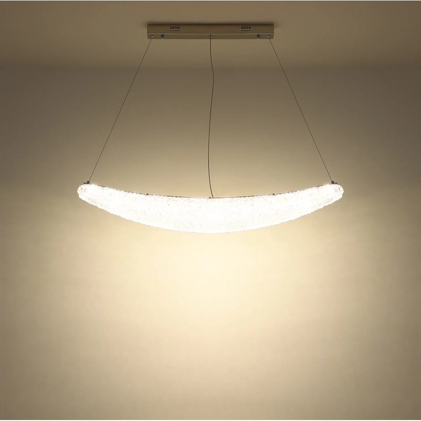 Globo - LED dimeriuojamas pakabinamas šviestuvas ant laido LED/40W/230V 2700-6000K blizgus chromas + nuotolinis valdymas