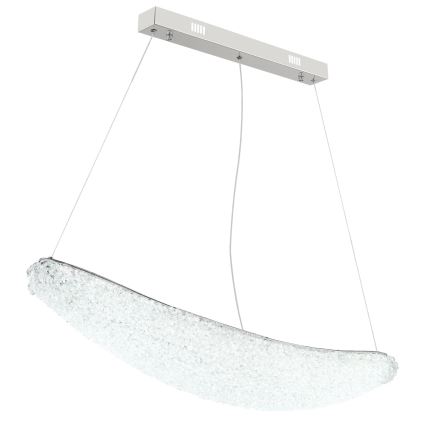 Globo - LED dimeriuojamas pakabinamas šviestuvas ant laido LED/40W/230V 2700-6000K blizgus chromas + nuotolinis valdymas