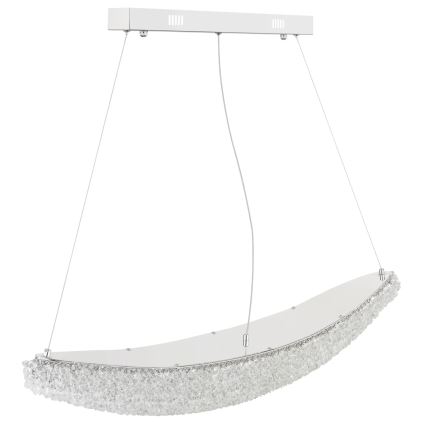 Globo - LED dimeriuojamas pakabinamas šviestuvas ant laido LED/40W/230V 2700-6000K blizgus chromas + nuotolinis valdymas