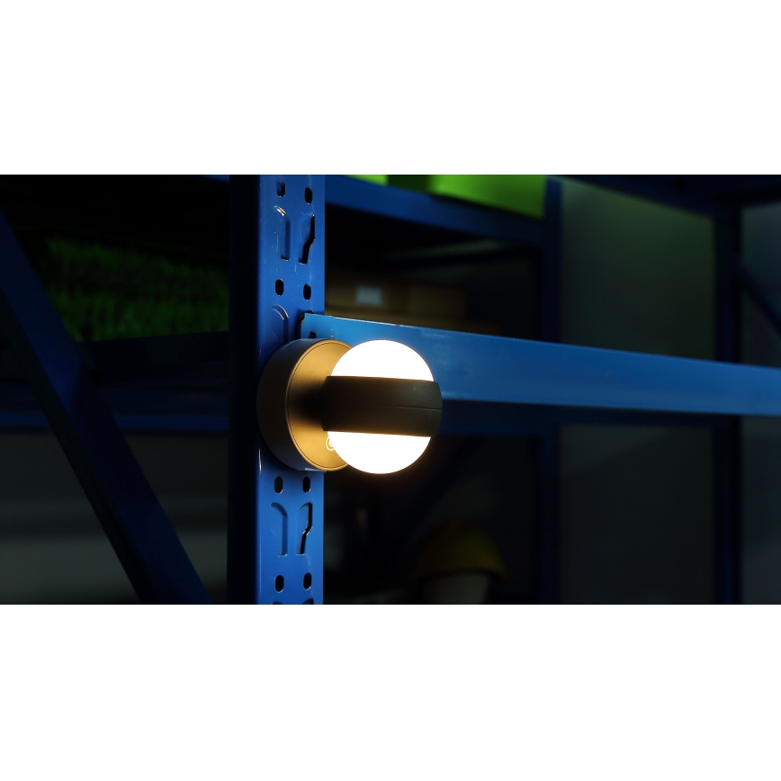 Globo - LED Pritemdomas įkraunamas jutiklinė Sieninis šviestuvas LED/1,4W/5V 1800 mAh juoda
