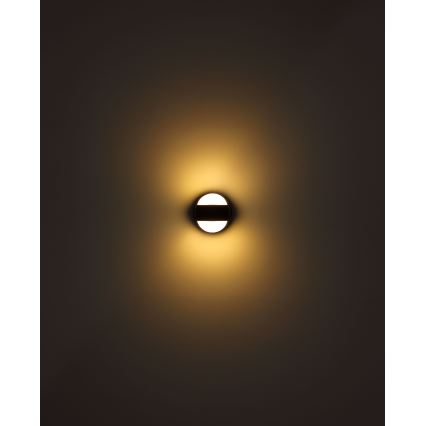 Globo - LED Pritemdomas įkraunamas jutiklinė Sieninis šviestuvas LED/1,4W/5V 1800 mAh juoda