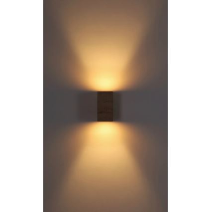 Globo - LED sieninis šviestuvas LED/6W/230V 3000K travertinas