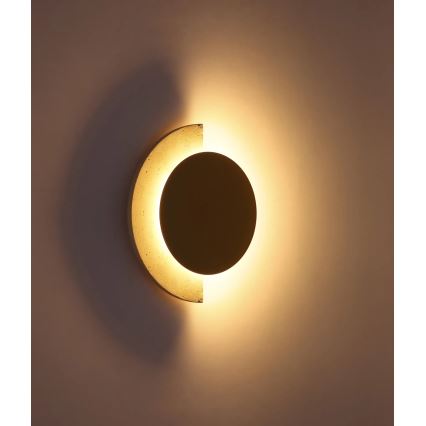 Globo - LED sieninis šviestuvas LED/12W/230V 3000K Ø 25 cm travertinas