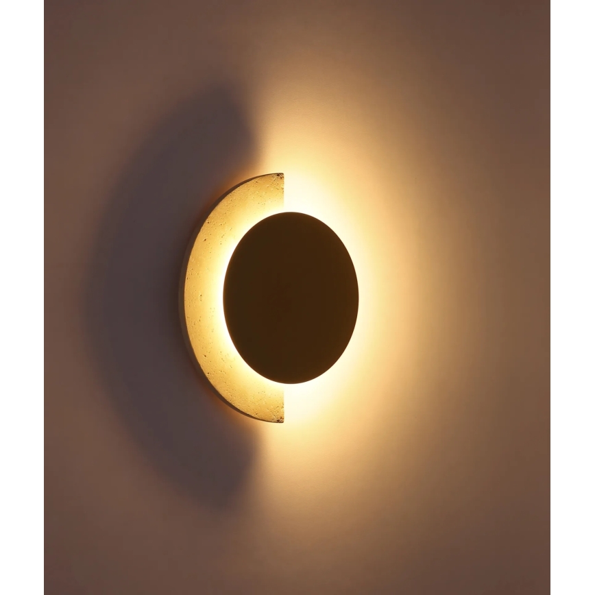 Globo - LED sieninis šviestuvas LED/12W/230V 3000K Ø 25 cm travertinas