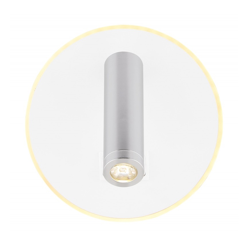 Globo - LED Sieninis akcentinis šviestuvas LED/6W + LED/1W/230V