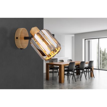 Globo - Sieninis akcentinis šviestuvas 1xE14/40W/230V