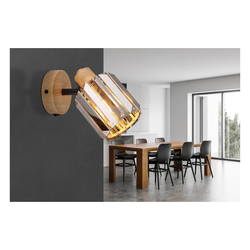 Globo - Sieninis akcentinis šviestuvas 1xE14/40W/230V