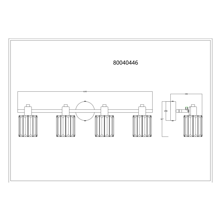 Globo - Akcentinis apšvietimas 3xE14/40W/230V