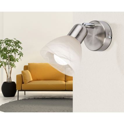 Globo - LED sieninis akcentinis šviestuvas 1xE14/5W/230V