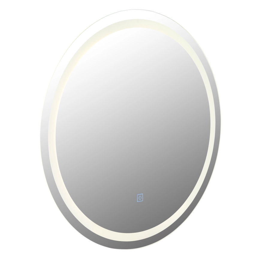 Globo - LED Pritemdomas sieninis veidrodis su apšvietimu LED/10W/230V 4000K diametras 55 cm
