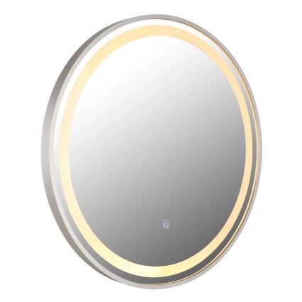 Globo - LED reguliuojamas sieninis veidrodis su apšvietimu LED/10W/230V 2700/4000/6500K skersmuo 50 cm