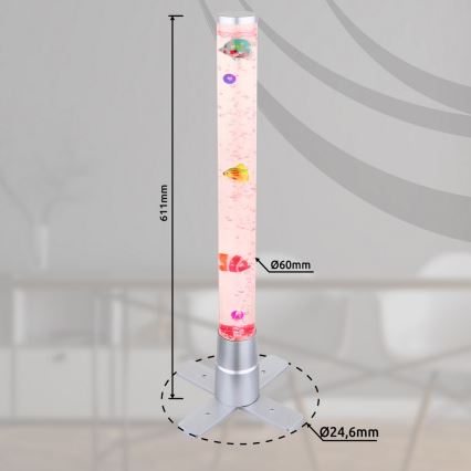 Globo - LED RGB Dekoratyvinis šviestuvas 9xLED/0,06W/230V