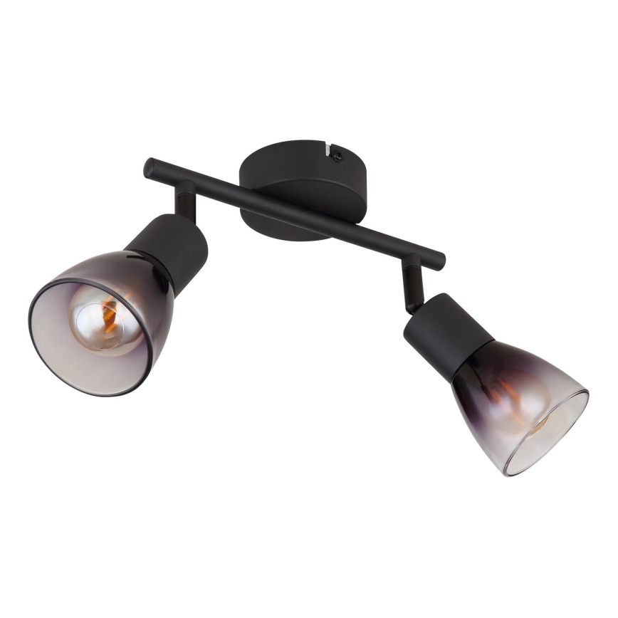 Globo - Akcentinis apšvietimas 2xE14/25W/230V juoda