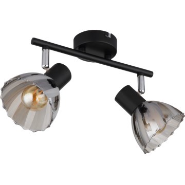 Globo - Akcentinis apšvietimas 2xE14/40W/230V juoda