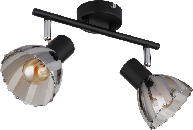 Globo - Akcentinis apšvietimas 2xE14/40W/230V juoda