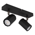 Globo - Akcentinis apšvietimas 2xGU10/25W/230V juoda