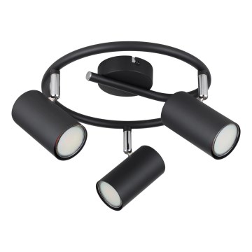 Globo - Akcentinis apšvietimas 3xGU10/25W/230V juoda