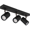 Globo - Akcentinis apšvietimas 3xGU10/25W/230V juoda