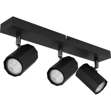 Globo - Akcentinis apšvietimas 3xGU10/25W/230V juoda