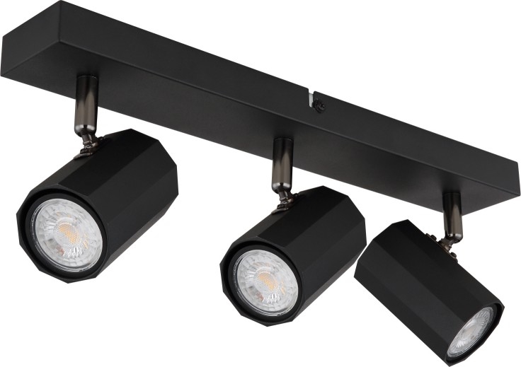 Globo - Akcentinis apšvietimas 3xGU10/25W/230V juoda